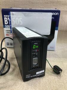 K-062 OMRON/オムロン 無停電電源装置 (BY50S) 常時商用給電/正弦波出力 550VA/340W