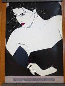 ■404：ポスター　パトリック　ナゲル　NAGEL　女性　④　約61㎝×91.5㎝■