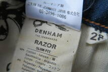 DENHAM　デンハムRAZOR(レーザー）　ストレッチスリムジーンズ　２８_画像10