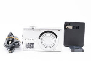 【ジャンク・現状品】 ニコン Nikon クールピクス COOLPIX S3000 シルバー コンパクトデジタルカメラ #414