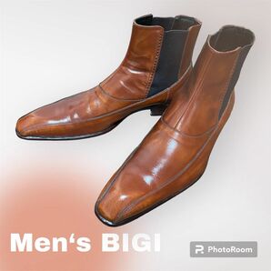 Men's Bigi★サイドゴアショートブーツ