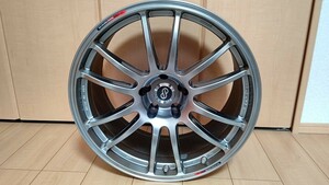 エンケイ　GTC01 19インチ　9.5j　オフセット22 PCD114.3 中古ホイール　１本のみ　ガリ傷なし　③ 