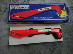 ★☆ 緊急脱出救出ツール トヨタ 純正 レスキューマンⅢ レスキューハンマー&シートベルトカッター RESCUEMAN Ⅲ 08237-00003 ☆★