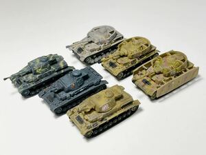 1/144 CAN.DO DOYUSHA 童友社 マイクロアーマー 第11弾 ドイツ PANZER IV 戦車 ノーマルコンプ 6種