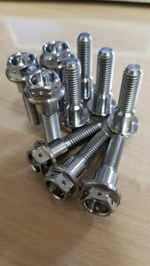 50-A*M8x33mm titanium alloy disk bolt ( race specification )GSX-R1000/750/600/400,RF900/600/400, Hayabusa,KATANA,TL1000,SV650 Suzuki great number interchangeable 