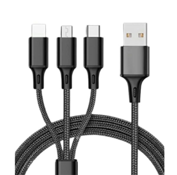 3in1 充電ケーブル 1.2m