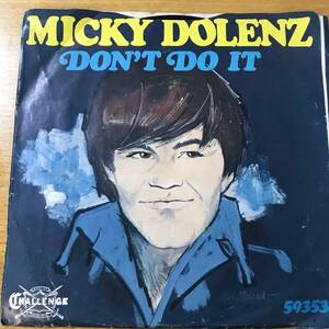 試聴 ガレージ/シーサイド・パンクなB面インストもお勧め MICKEY DOLENZ DON’T DO IT / PLASTIC SYMPHONY III 両面NM 1967年 