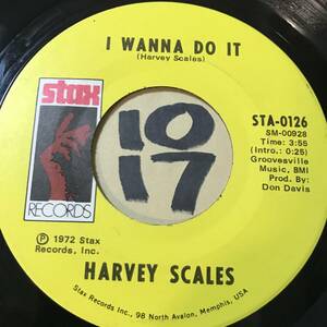 試聴 1972 DEEP FUNK45 HARVEY SCALES I WANNA DO IT / WHAT’S GOOD FOR YOU 両面EX SOUNDS EX+ 