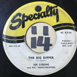 試聴 JOE LIGGINS AND HIS HONEYDRIPPERS THE BIG DIPPER 両面VG 