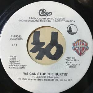 試聴 CHICAGO WE CAN STOP THE HURTIN’ EX+ 