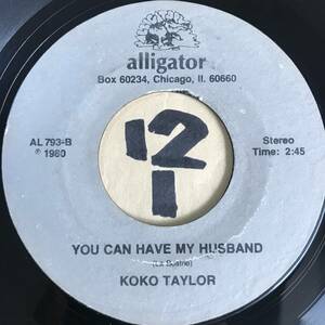 試聴 シカゴ・ブルース KOKO TAYLOR YOU CAN HAVE MY HUSBAND VG++