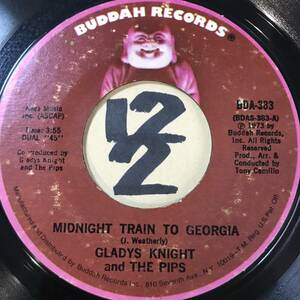 試聴 ジャマイカンソウル GLADYS KNIGHT & THE PIPS MIDNIGHT TRAIN TO GEORGIA VG++ SOUNDS EX 