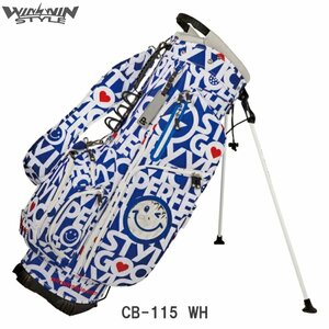 1円★ウィンウィン WINWIN MULTI ICON LIGHT WEIGHT STAND BAG スタンドバッグ CB-115(WH)★マルチアイコン★