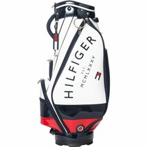 ★トミーヒルフィガーゴルフ THMG2FC2 カートキャディバッグ 9型 ホワイト(10)★TOMMY HILFIGER GOLF★_画像2