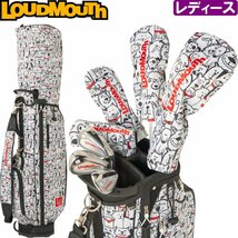 1円★LOUDMOUTH ラウドマウス LM-LS0003 レディース ゴルフセット クラブ7本＋キャディバッグ付 Mutts-Red-Colors（278）★_画像1