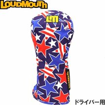 ★ラウドマウス LM-HC0014 ドライバー用ヘッドカバー StarStudded（078）星柄★送料無料★_画像1