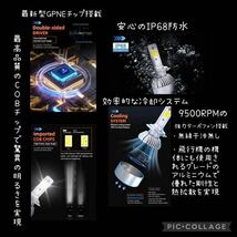 【点灯画像必見！これがほんとの純白爆光】HB3 LED ヘッドライト　バルブ　C9 爆光　純白　フォグランプ　ハイビーム　ロービーム_画像4