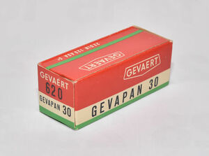 FILM６２０、　GEVAPAN３０、GEVAERT　FRANCE