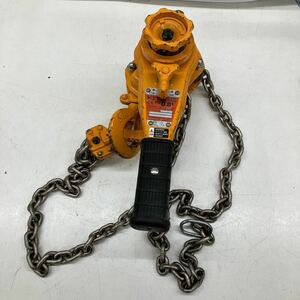 ●60129-17 KITO キトー レバーブロック 0.8TON チェーンブロック 中古品