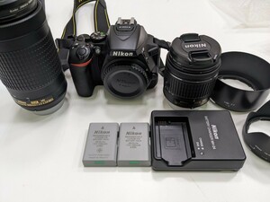 【中古美品】Nikon ニコン D5600 ダブルズームキット デジタル一眼