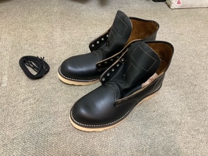 試着程度【7.5D 極美品】RED WING レッドウィング 9870 茶芯 25.5cm ブーツ ブラック クローンダイク