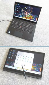 ★WQHDタッチ液晶★2-in-1★第8世代Corei7-8650U★ThinkPad X1 Yoga[1.9GHz/16G/512GB]★大容量メモリ＆SSD★Windows11Pro搭載