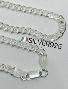 LME2-26w5① 喜平　65cm 5mm巾　スターリングシルバー925 ネックレス　Italy