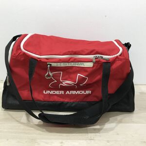 アンダーアーマー UNDERARMOUR 2WAY ボストンバッグ ショルダー ナイロン レッド[N8556]