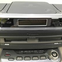 Panasonic パナソニック RX-MDX83 パーソナルMDシステム CD/MD/カセット/AM FMラジオ 2008年製[C0372]_画像4
