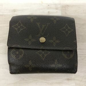 LOUIS VUITTON ルイヴィトン ポルトモネ ピエ カルトクレディ M61652 モノグラム 財布 Wホック[C0587]