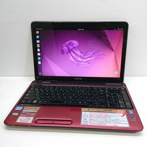 現状品 Linux TOSHIBA 15.6インチ dynabook T351/57CRS Ubuntu/Core i5-2520M [M7707]