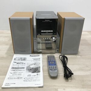 Panasonic パナソニック コンポ MD/CD/テープ SA-PM57MD[C0782]