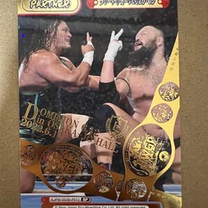 グレートOカーン ジェフコブ Reバース パートナーカード 新日本プロレス ベルト箔