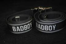 ★は316●バッドボーイのベルト2点●Bad boy/布ベルト/ガチャベルト/カジュアル/全長103cm/ファッション/メンズ_画像4