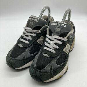 [B Rank] USA USA (9777) 22,5 см. Кроссовки New Balance 993 Black