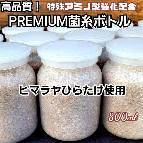 極上!ヒマラヤひらたけプレミアム菌糸瓶【3本セット】トレハロース・ローヤルゼリー・キトサン強化!ニジイロクワガタ、オオクワにお薦め