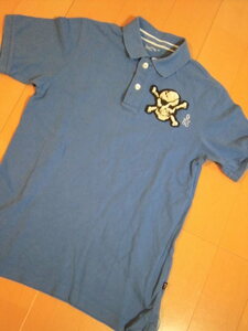 ***GAP* skull up like* blue polo-shirt *150***