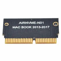 新品良品即決■送料無料アダプタM.2 NVME SSD 変換アダプター12+16ピン MacBook Air Pro Retina Mid 2013 2014 2015 2016 2017(_画像2