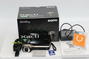  including in a package welcome [ superior article / operation goods / beginner set ]SANYO Sanyo XACTI DMX-HD800(SD card, battery, charger, manual, original box attaching ) #4448