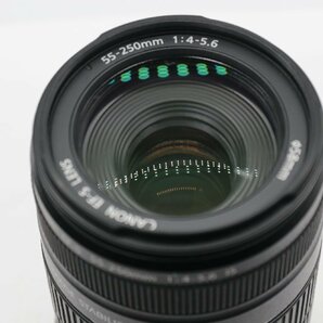 同梱歓迎【実用品/動作品】CANON キャノン EF-S 55-250mm 4-5.6 IS #4481の画像6