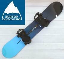 スノボー☆BURTON　CUSTOM ２０１７　151cm　Burton マラビータ Re:Flex　綺麗_画像1