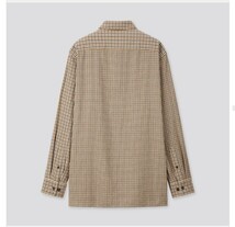 2色セット UNIQLO JWANDERSON フランネルチェックシャツ Sサイズ JW ANDERSON 長袖シャツ_画像4