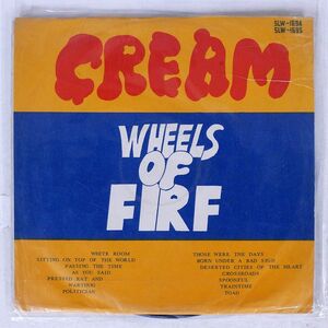 ブート CREAM/WHEELS OF FIRE/WORLD SLW1694 LP