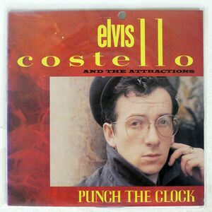 米 ELVIS COSTELLO & THE ATTRACTIONS/PUNCH THE CLOCK/COLUMBIA FC38897 LP