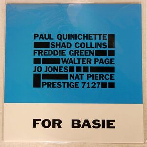 米 PAUL QUINICHETTE/FOR BASIE/PRESTIGE PR7127 LP