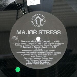 米 MAJOR STRESS/MORE AND MORE A DAY IN DA STUY/NORFSIDE NR001 12