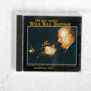 WILD BILL DAVISON/THE JAZZ GIANTS/SACKVILLE WRC8-7110 CD □