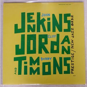 米 JOHN JENKINS/JENKINS, JORDAN AND TIMMONS/ORIGINAL JAZZ CLASSICS OJC251 LP