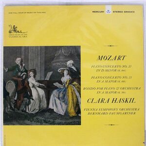 米 クララ・ハスキル/モーツァルト : ピアノ協奏曲第20番/MERCURY SR90413 LP