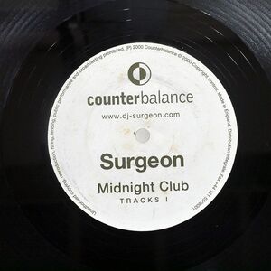 SURGEON/MIDNIGHT CLUB TRACKS I/COUNTERBALANCE CBX004 12